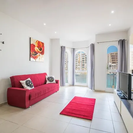 Appartement Sea View 2 Bedroom With Patio St Julians